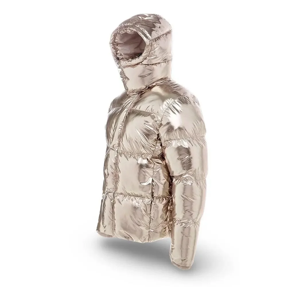 NWT Jordan Craig Toronto Bubble Men's Jacket Metallic Gold 91542M-GOLD
